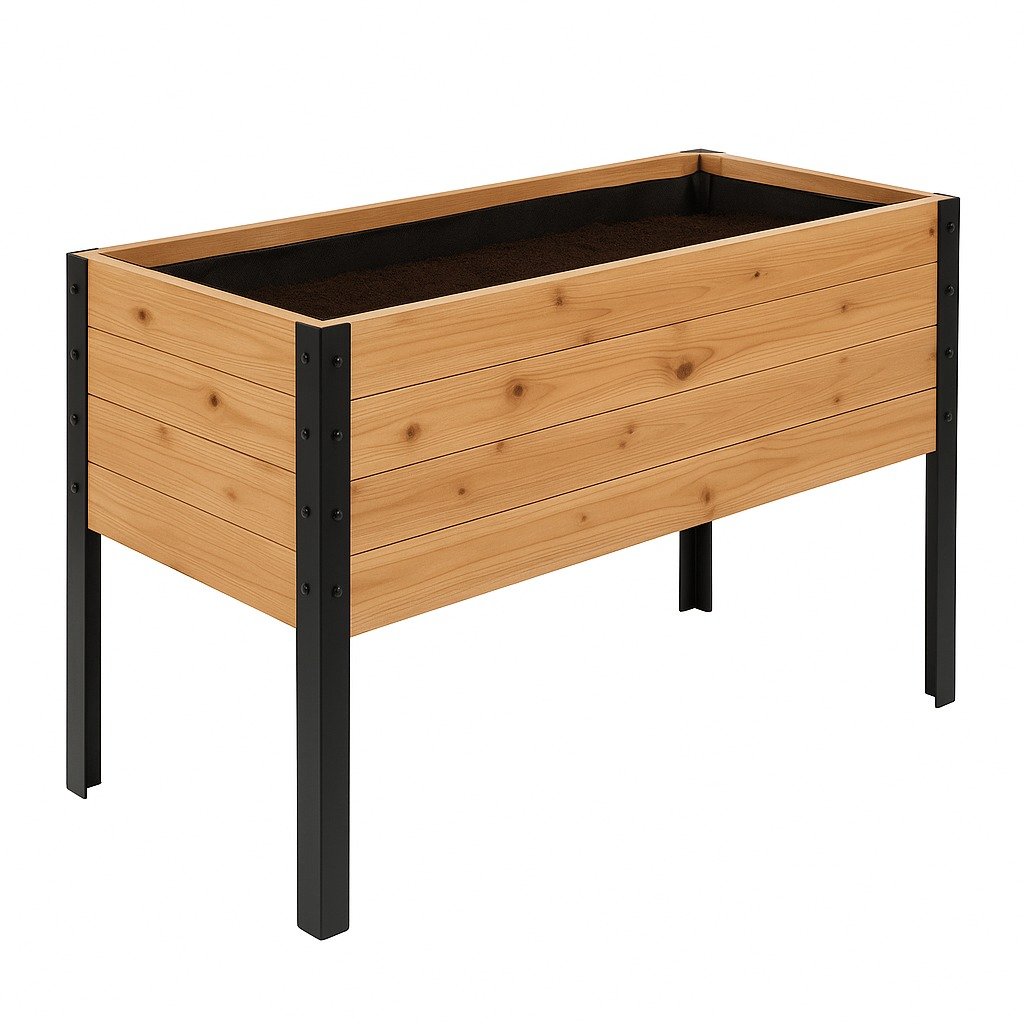18×48 Cedar Raised Planter